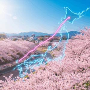 桜前線・満開情報・絶景を探して！