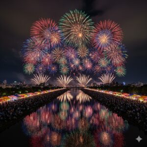 やつしろ全国花火競技大会2025｜轟音を体感する観覧席戦略と混雑回避の極意/まとめ記事