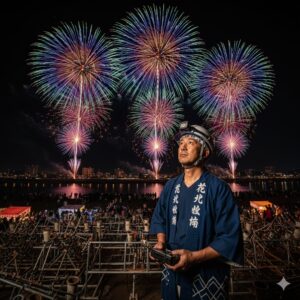 やつしろ全国花火競技大会2025｜轟音を体感する観覧席戦略と混雑回避の極意/画像