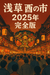 【2025年】浅草・酉の市｜商売繁盛と縁起物の秋祭りガイド/画像