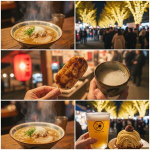 八王子いちょう祭り2025 渋滞回避と駐車場/屋台攻略の裏ワザ/画像