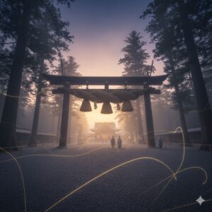 2025年【神在祭】静かに縁を結ぶ出雲大社「神等去出祭」穴場/画像
