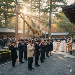 2025年【神在祭】静かに縁を結ぶ出雲大社「神等去出祭」穴場/画像/参拝