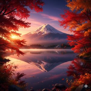 河口湖紅葉まつり2025:富士と紅葉を静かに満喫する混雑回避術/画像