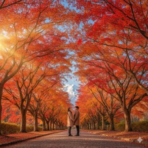河口湖紅葉まつり2025:富士と紅葉を静かに満喫する混雑回避術/画像