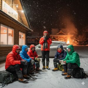 極寒の東北で感動を逃さないための防寒装備と休息戦略/画像