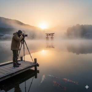 由布院・金鱗湖の朝霧2025完全ガイド｜絶景ベストタイム、見える宿、撮影戦略/画像
