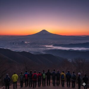 高尾山初日の出2026：ケーブルカー混雑回避術/画像