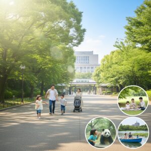 上野公園子連れ攻略:科博・動物園前後の休憩と穴場時間割ガイド/画像