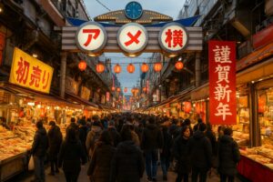 アメ横年末2025:混雑回避と営業時間・休み情報/画像