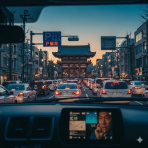 浅草羽子板市2025の駐車場：最大料金と混雑回避/画像