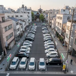 浅草羽子板市2025の駐車場：最大料金と混雑回避/画像