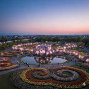 あしかがフラワーパーク攻略：渋滞回避の裏技と「冬の映え」穴場撮影スポット/画像