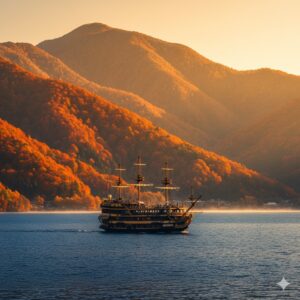 芦ノ湖紅葉2025:絶景独占の裏ワザと穴場散策/画像