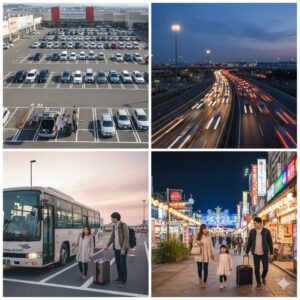 なばなの里イルミ 渋滞回避:長島アウトレット裏ワザ攻略/画像