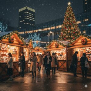 六本木ヒルズ クリスマスマーケット 2025 混雑回避と穴場攻略/画像