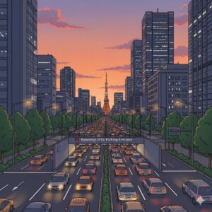 六本木ヒルズ 駐車場 混雑回避:周辺最安値と割引攻略/画像