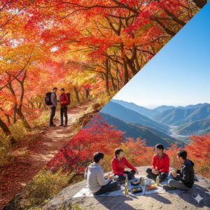 高尾山 紅葉 2025 渋滞・混雑回避！超早朝と穴場攻略/画像