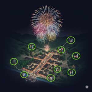 秩父夜祭2025：帰りの地獄回避と駐車場・穴場攻略/画像