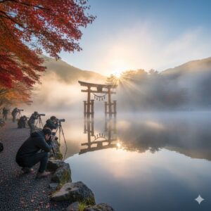 由布院・金鱗湖 朝霧絶景を独占する「朝霧保証付き宿泊術」の秘訣/画像