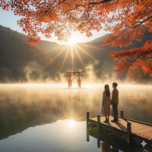由布院・金鱗湖 朝霧絶景を独占する「朝霧保証付き宿泊術」の秘訣/画像