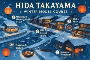 飛騨高山酒蔵開放2026時期と冬グルメ!雪道回避ルート/画像